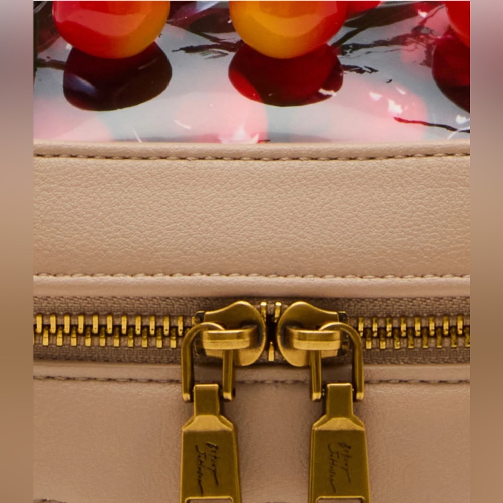 BETSEY JOHNSON KITSCH MON CHERRY RED MINI BAG - NWT - Picture 4 of 7